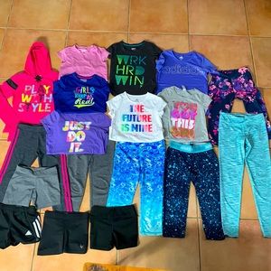 Girl Workout Gym Cheerleading Cheer Sports Tennis PA Physical Education Outdoors